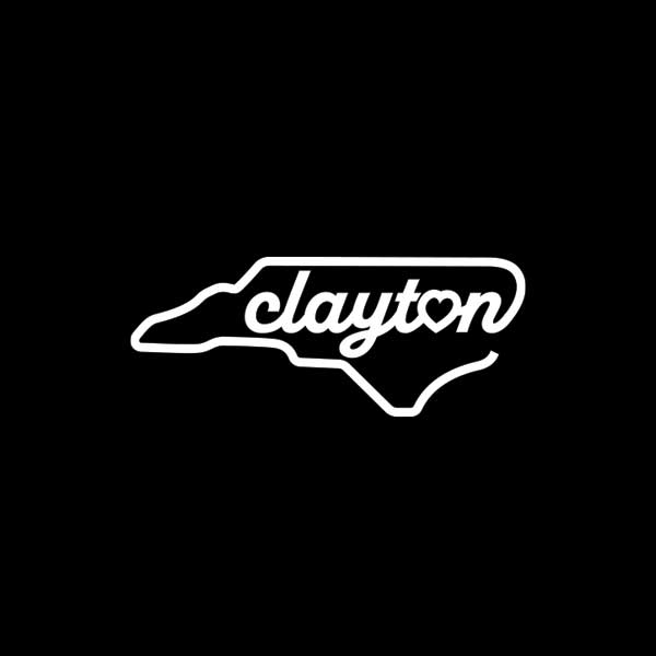 Love Clayton Vinyl Sticker Decal for Vehicle